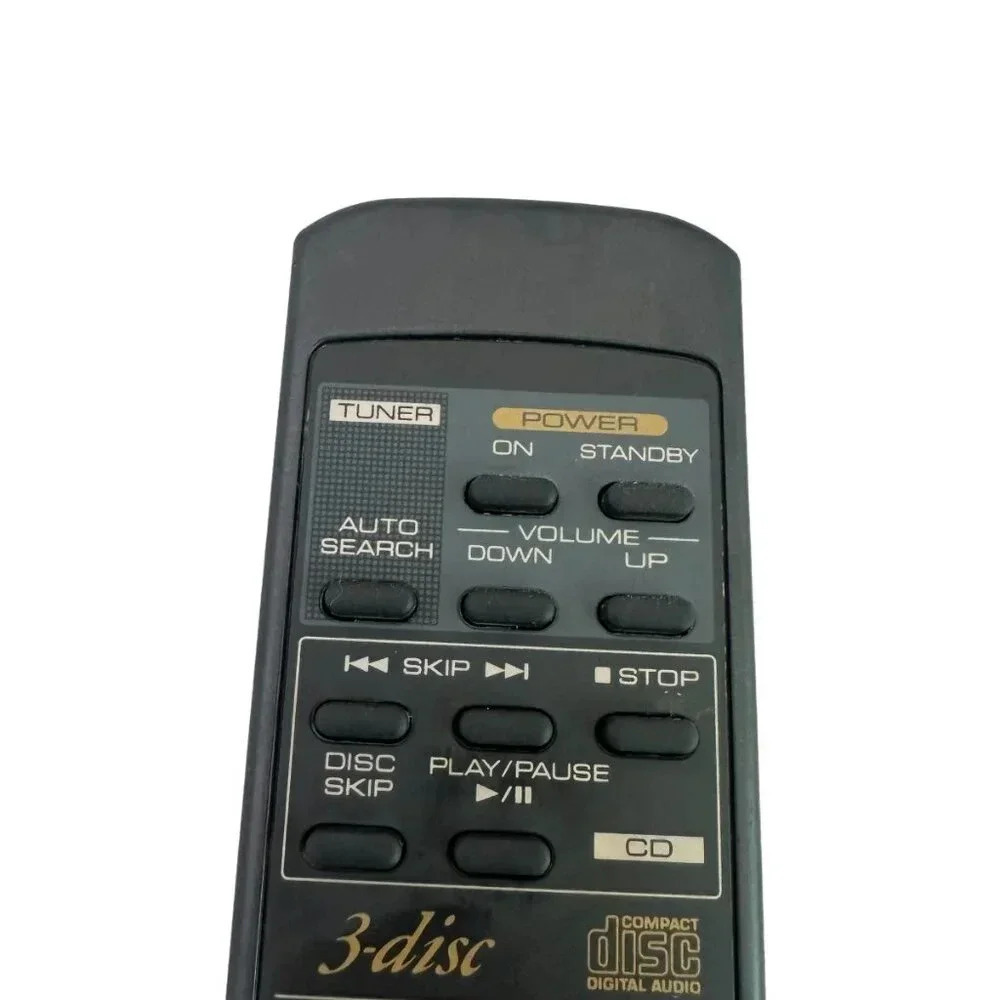 Teac RC-669 Remote Control 3 Disc CD Player Audio System Tested Works Black - Picture 3 of 7